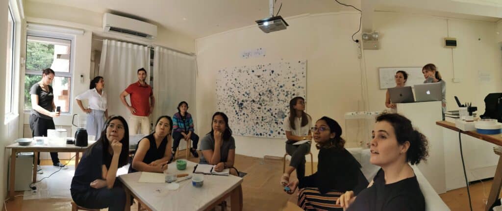 STUDIOOSS Art Collective present their work during the Open Studio session (2019)
