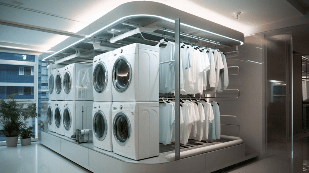Automated Laundry Racks and HDB Flats