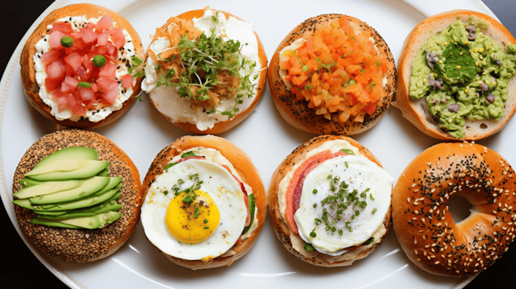 Bagel Sandwiches and Breakfast Options