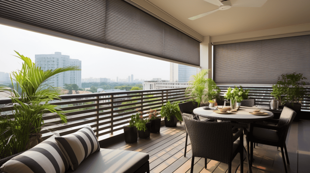 Balcony Blinds Singapore: Transform Your Outdoor Space with Style