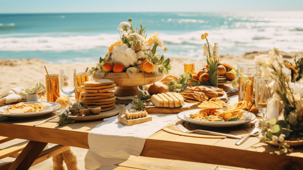 Catering Options for Your Beach Wedding