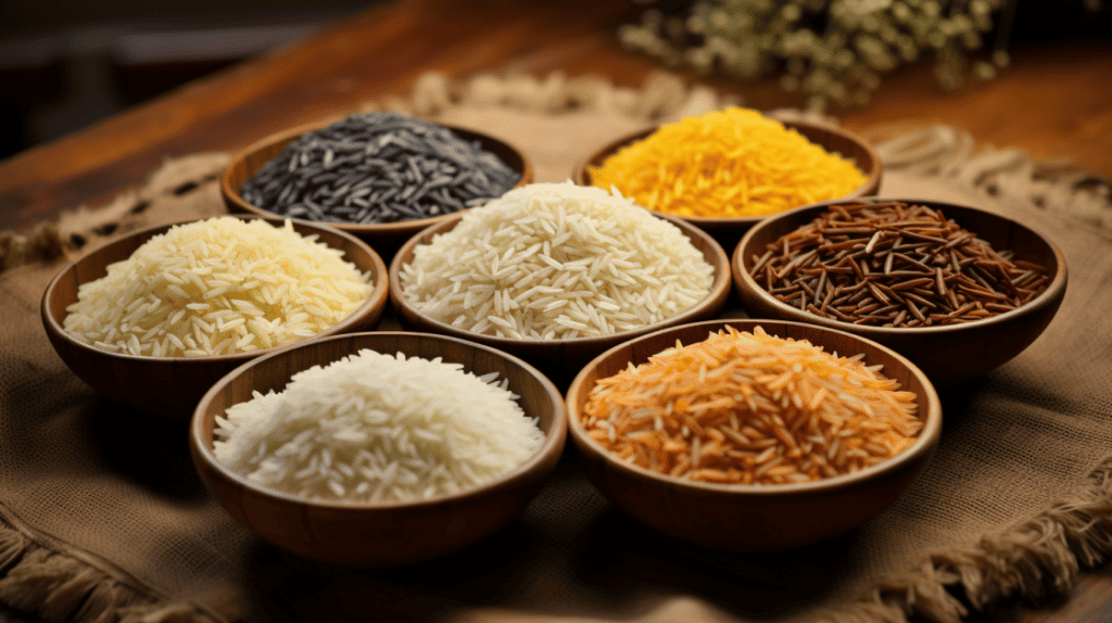 Different Types of Chinese Rice