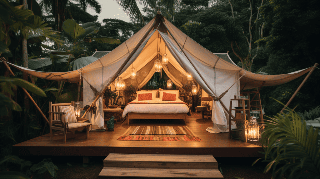 Glamping versus Traditional Hotel Stay