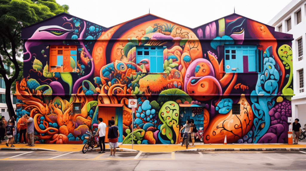 Haji Lane: Exploring Singapore’s Vibrant Street Art Scene