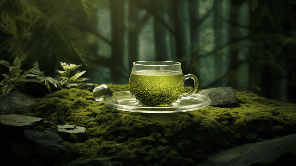 Jasmine and Mint Green Tea for Skin
