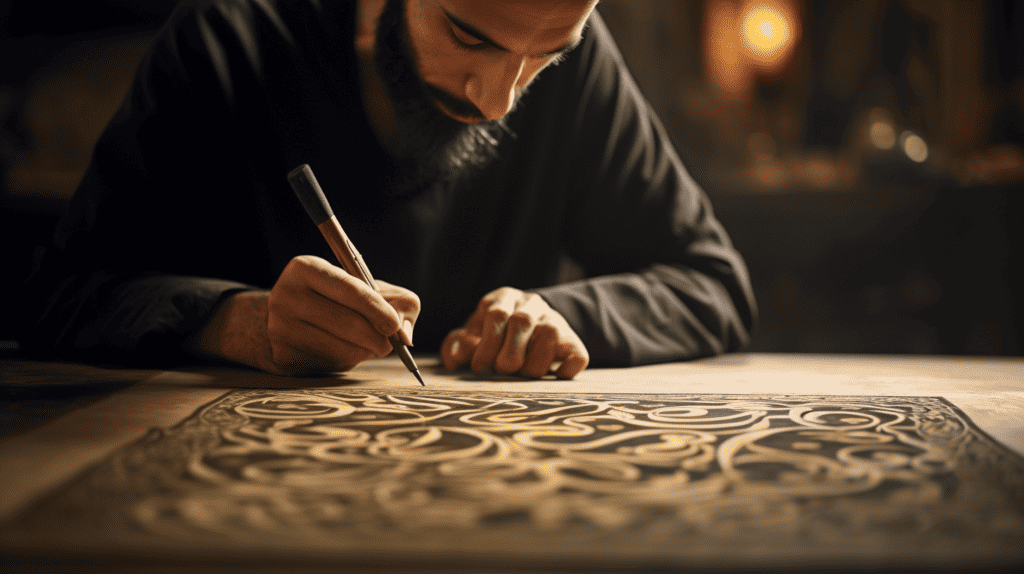 Showcasing Your Calligraphy Skills