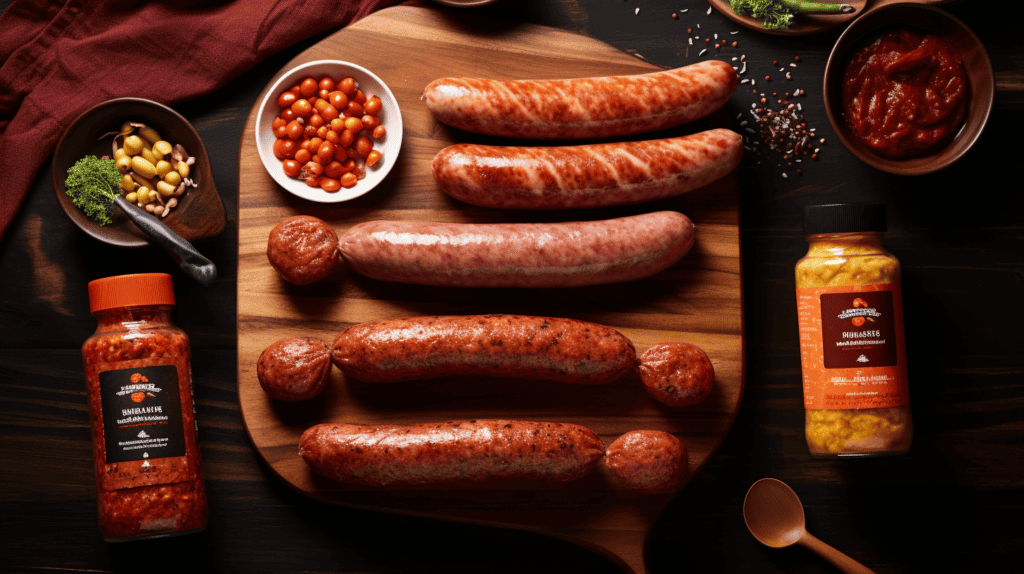 The Variety of Sausages Available
