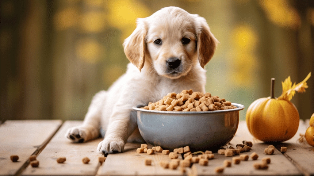 Transitioning from Puppy to Adult Food