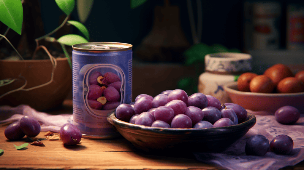 Canned Plums