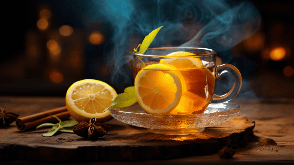 Hot Lemon Tea
