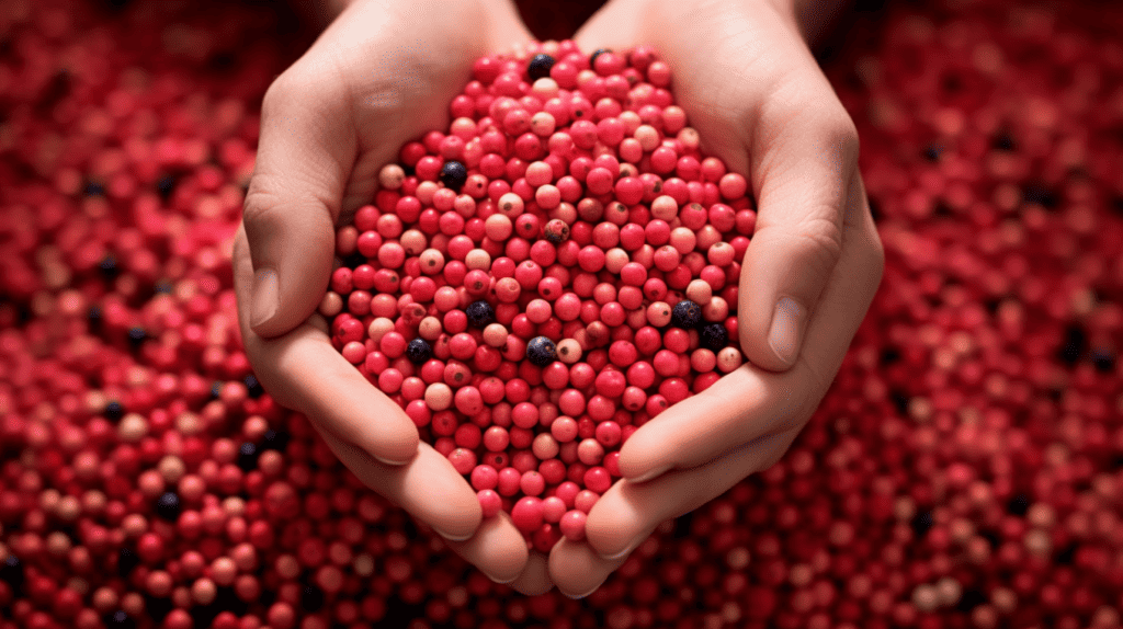 Red and Pink Peppercorns