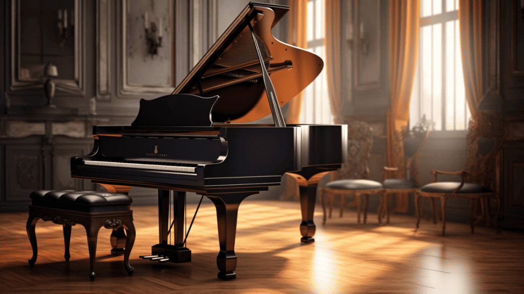Upright and Grand Pianos