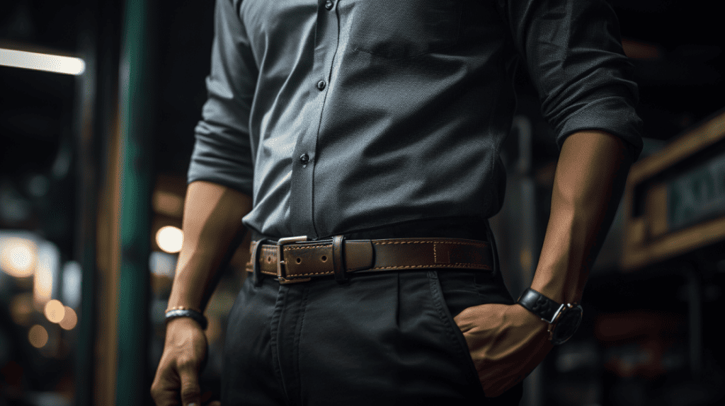 Work Leather Belts