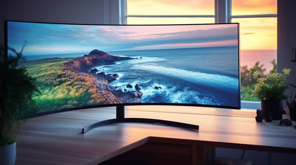 IPS Curved Monitors
