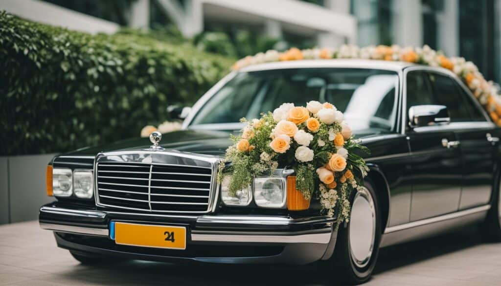 Bridal Car Decoration Service Singapore Make Your Wedding Day Extra Special