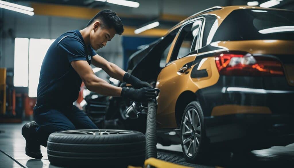 Change Tyre Service Singapore
