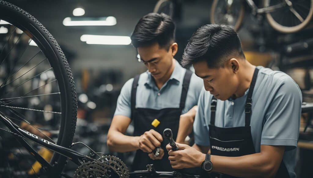 bicycle repair service singapore