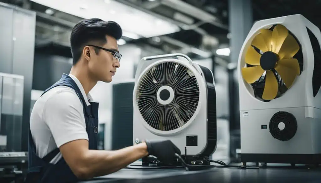 fan servicing singapore