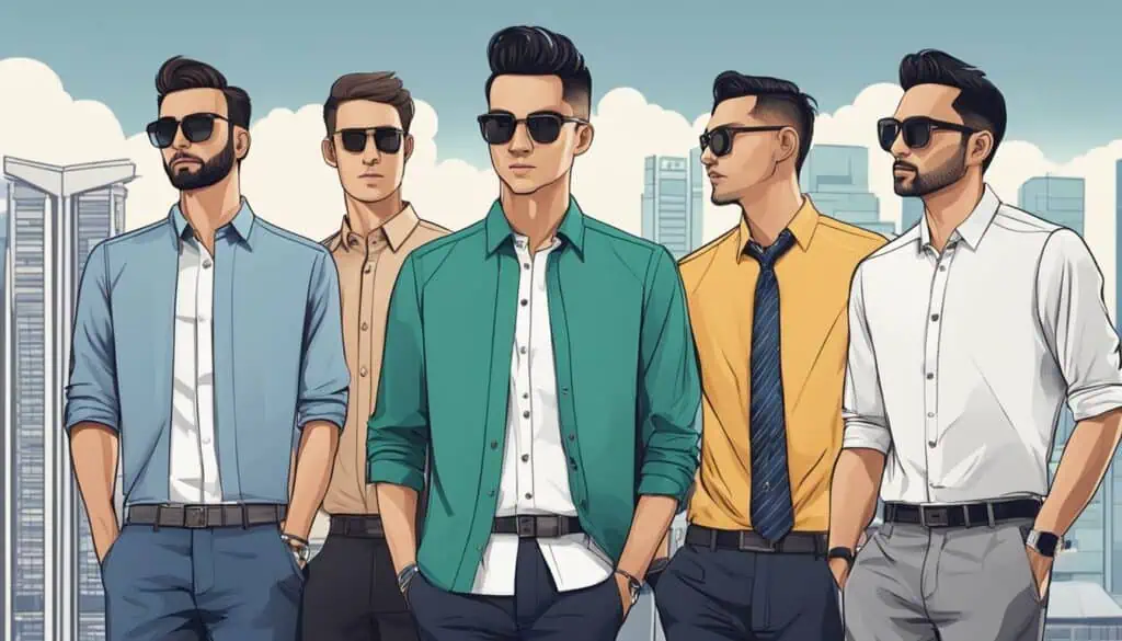 branded shirts for men