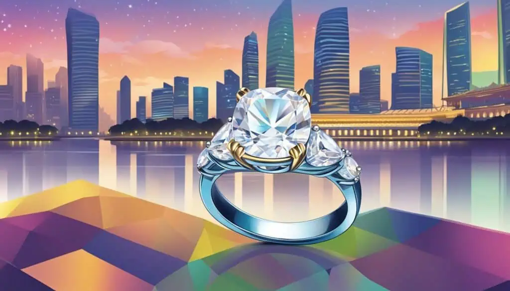 buy engagement ring singapore
