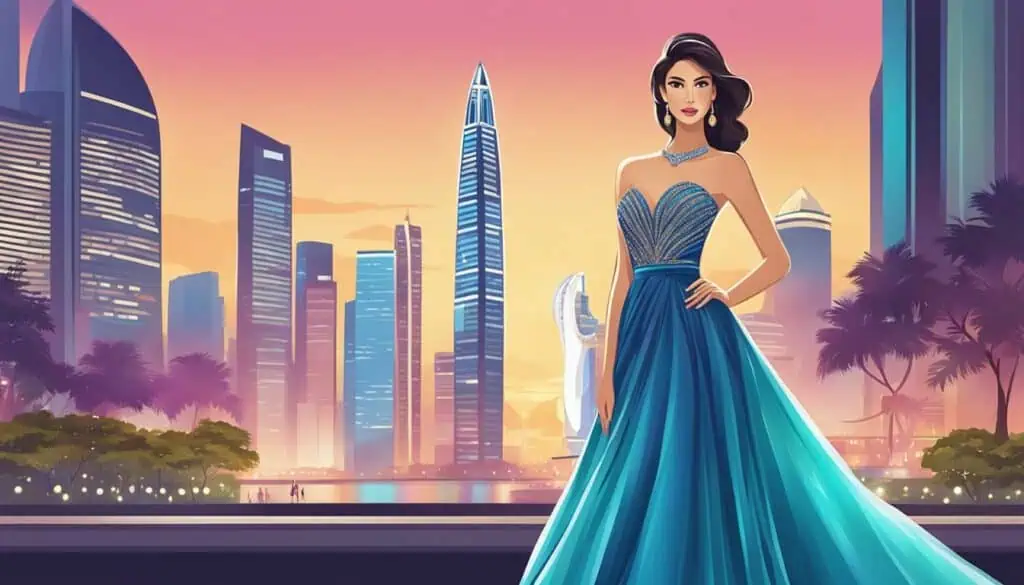 buy evening gown singapore