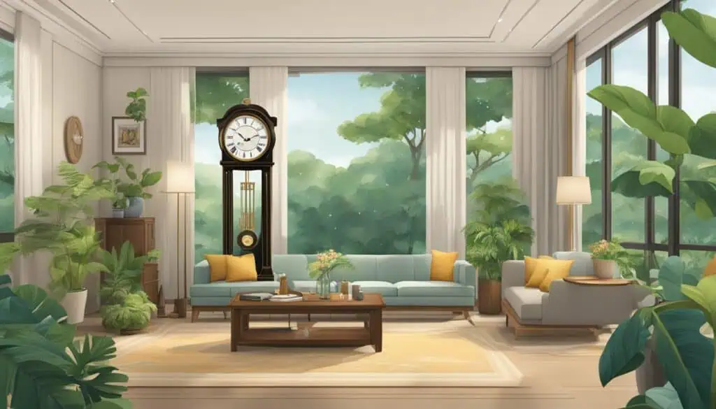 buy grandfather clock in singapore