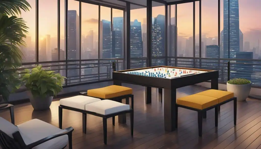 buy mahjong table online singapore