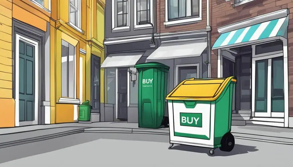 buy rubbish bin online