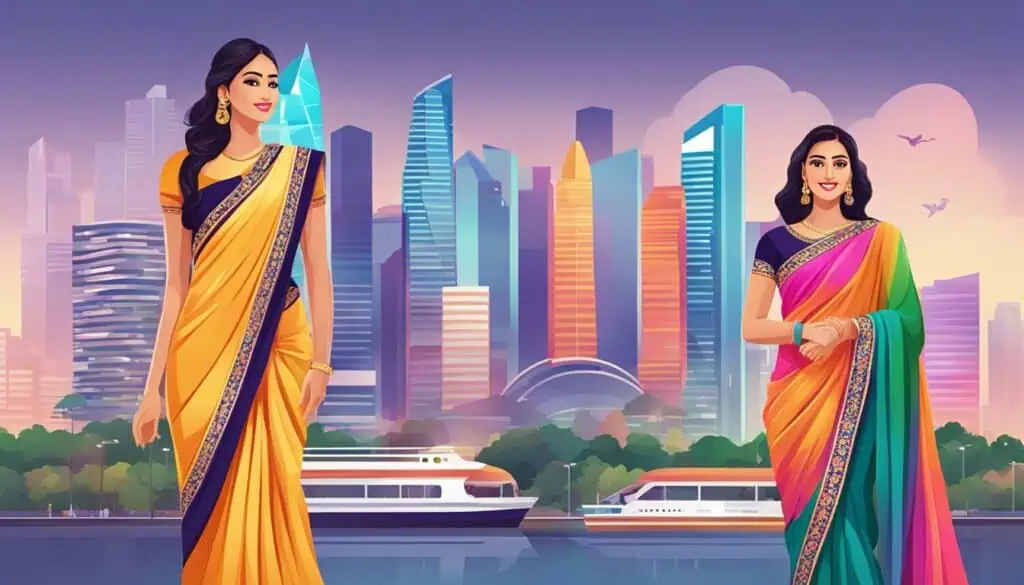 buy saree online singapore