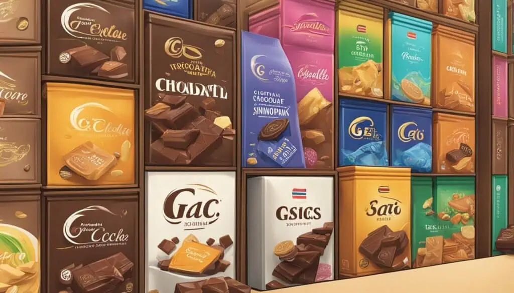chocolate brands that start with g