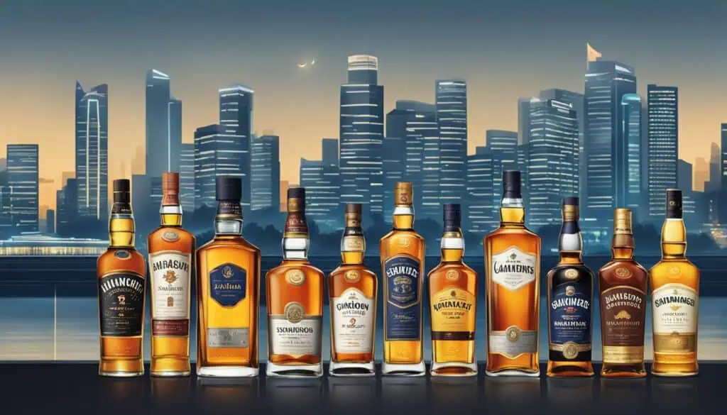 famous whiskey brands-singapore