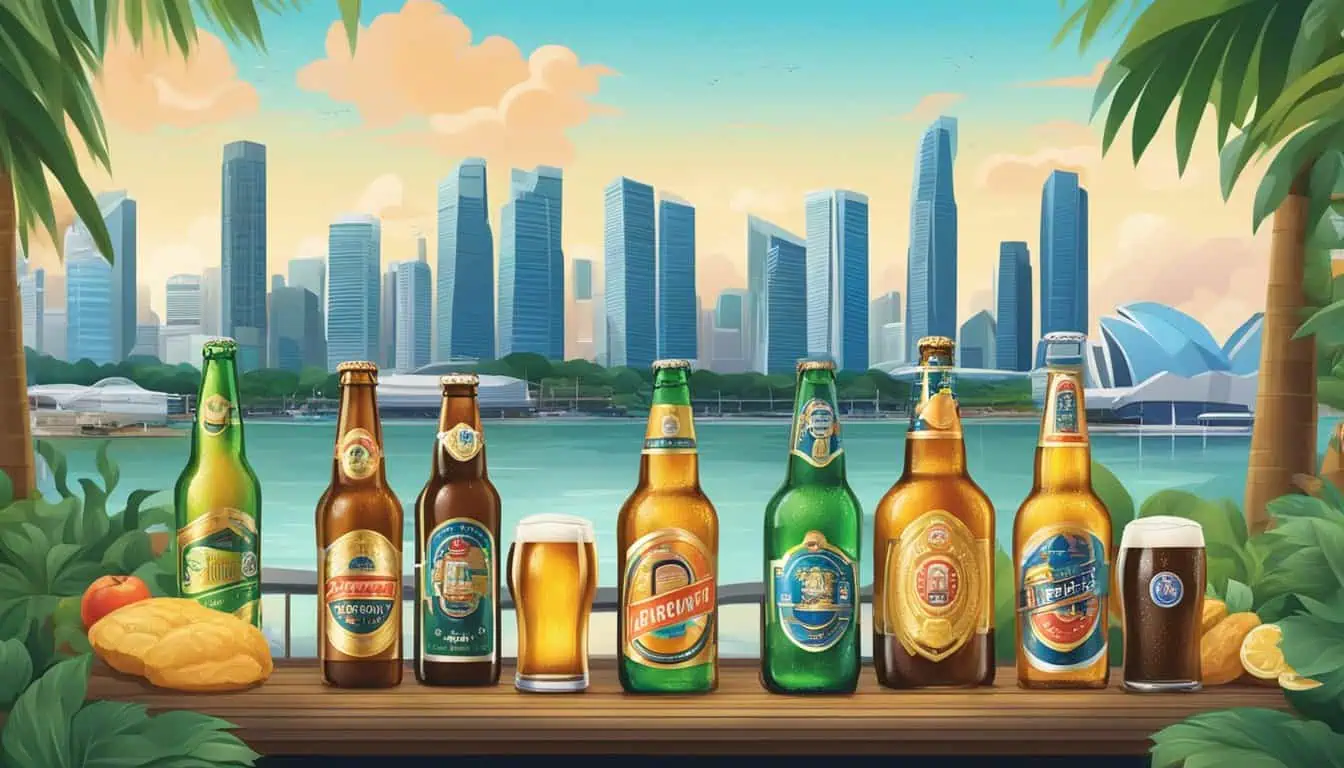 singapore beer brands