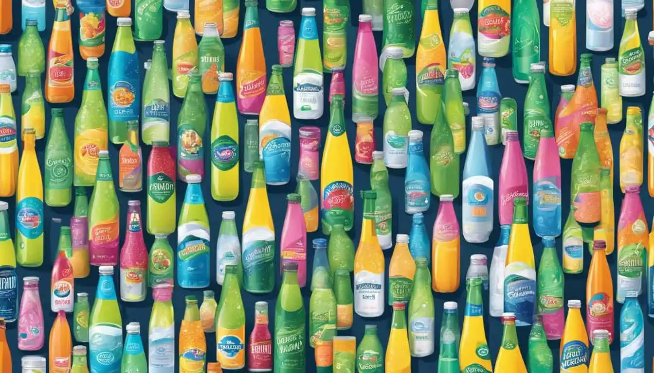 top selling sparkling water brands