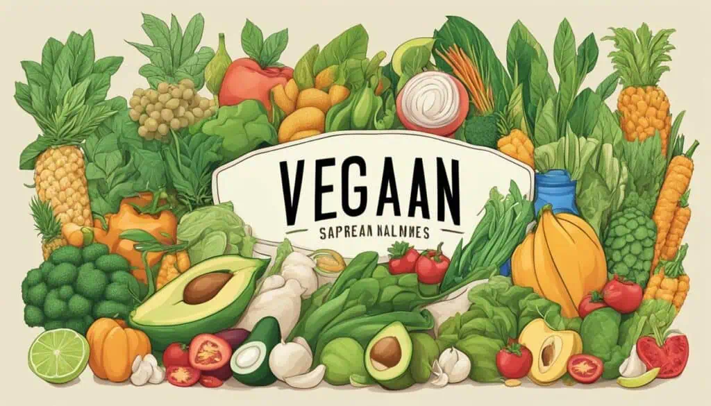 vegan brand names