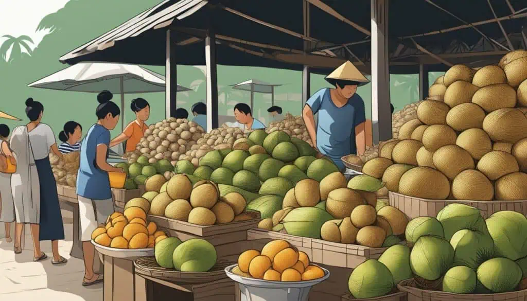 where to buy fresh grated coconut in singapore