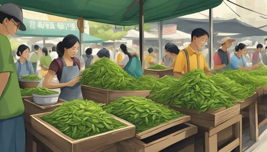 where to buy green tea leaves in singapore