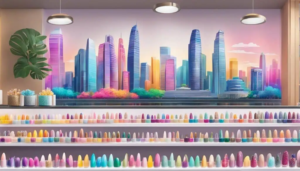 where to buy nail stickers in singapore