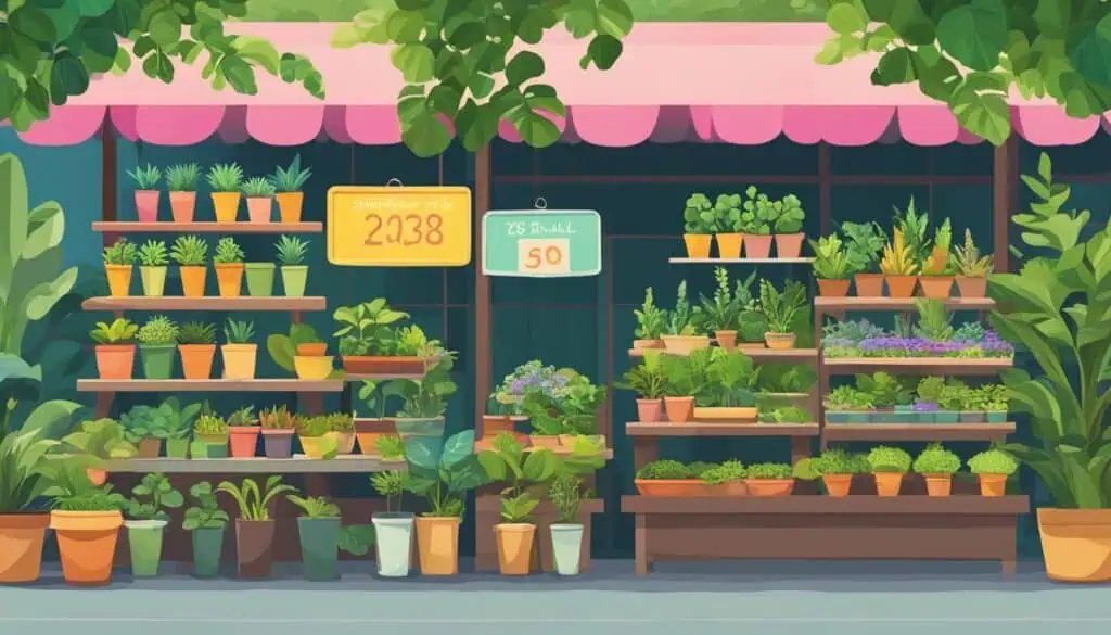 where to buy small potted plants in singapore