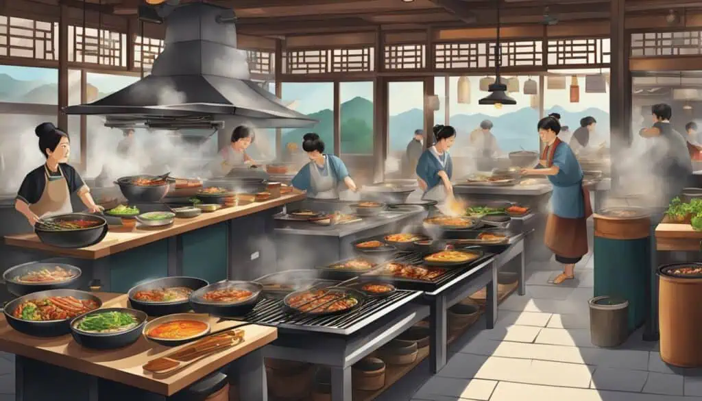 ajumma korean restaurant