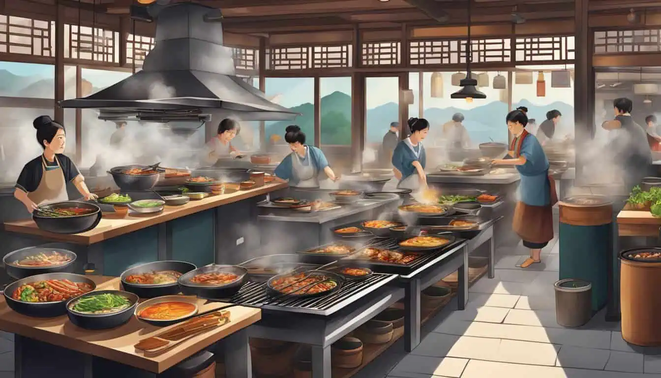ajumma korean restaurant