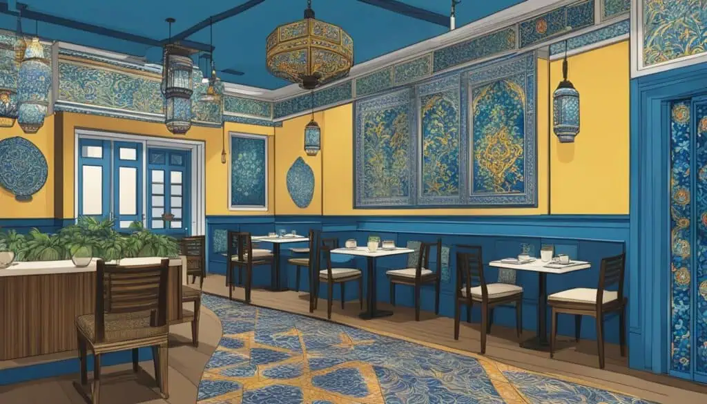 blue ginger restaurant singapore