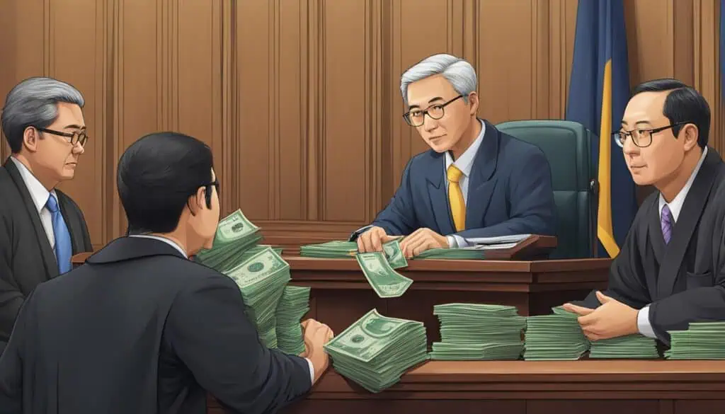 can money lender file case in court