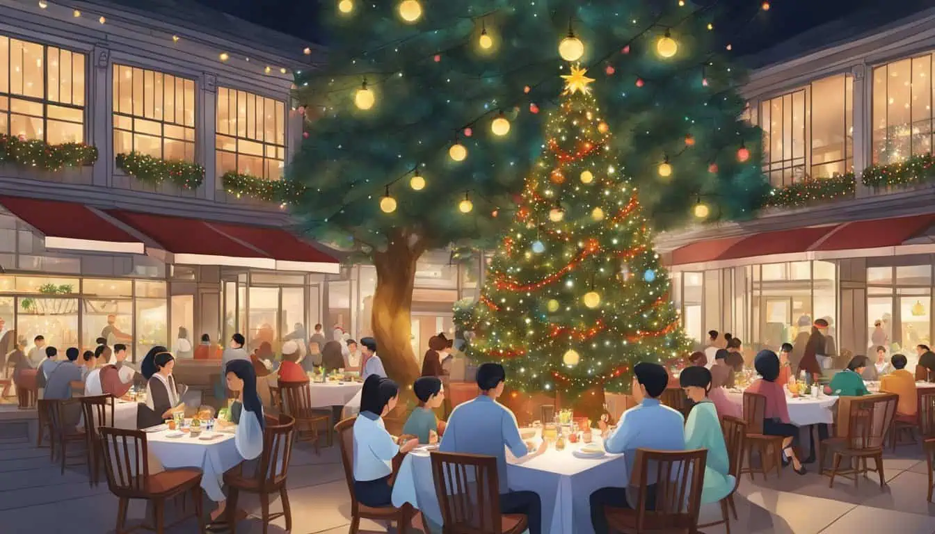 christmas restaurant singapore