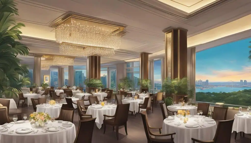 fairmont singapore restaurants