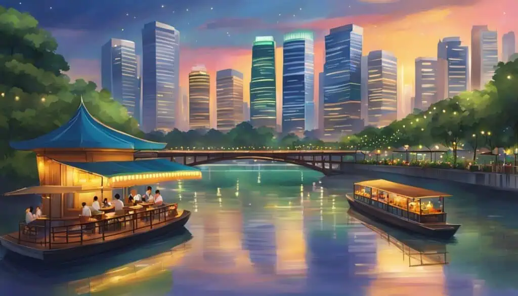 floating restaurant singapore