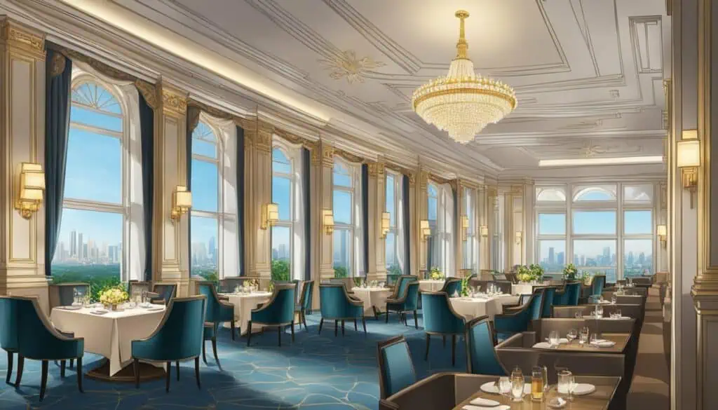 fullerton hotel restaurant