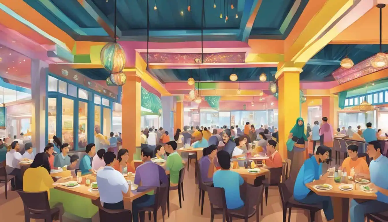halal restaurant clarke quay