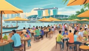 halal restaurants in marina bay sands