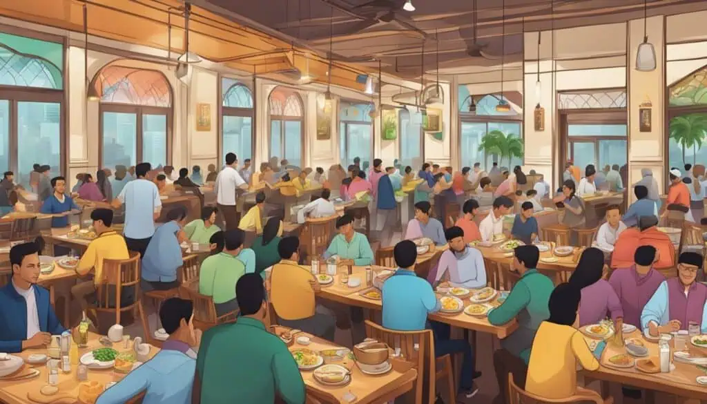 halal western restaurant singapore