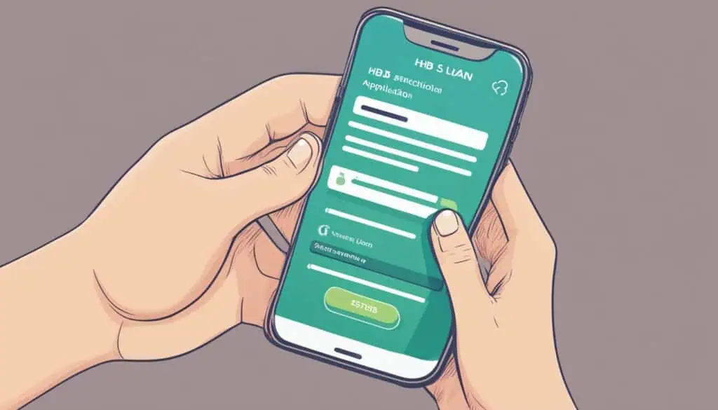 hdb personal loan application status